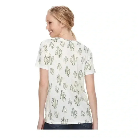 MIGHTY FINE CACTUS GRAPHIC T SHIRT - Picture 2 of 5